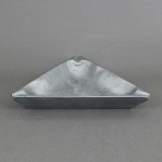 1960s Aluminum Triangle Ashtray
