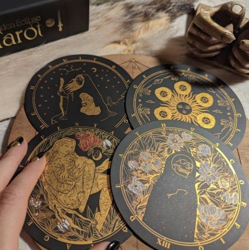 Golden Eclipse Tarot Deck
