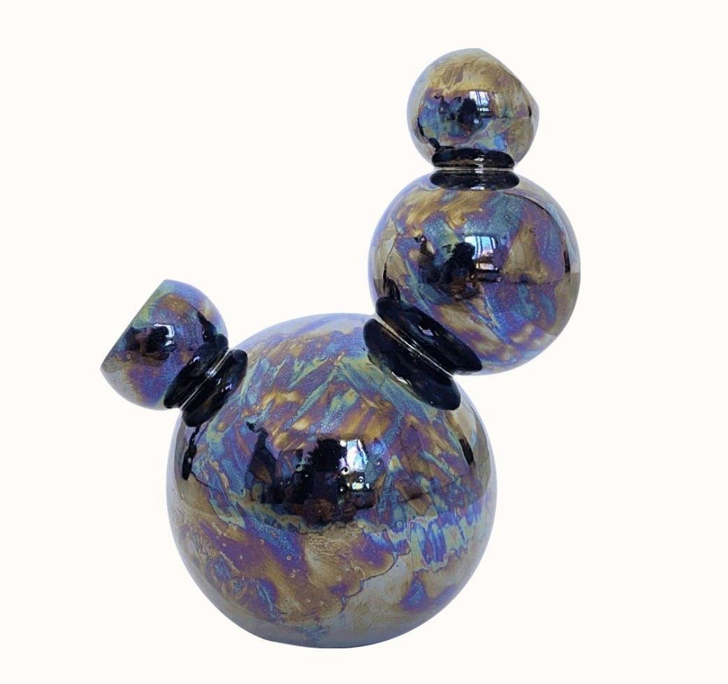 Doble Reina Perla Negra Bubbler