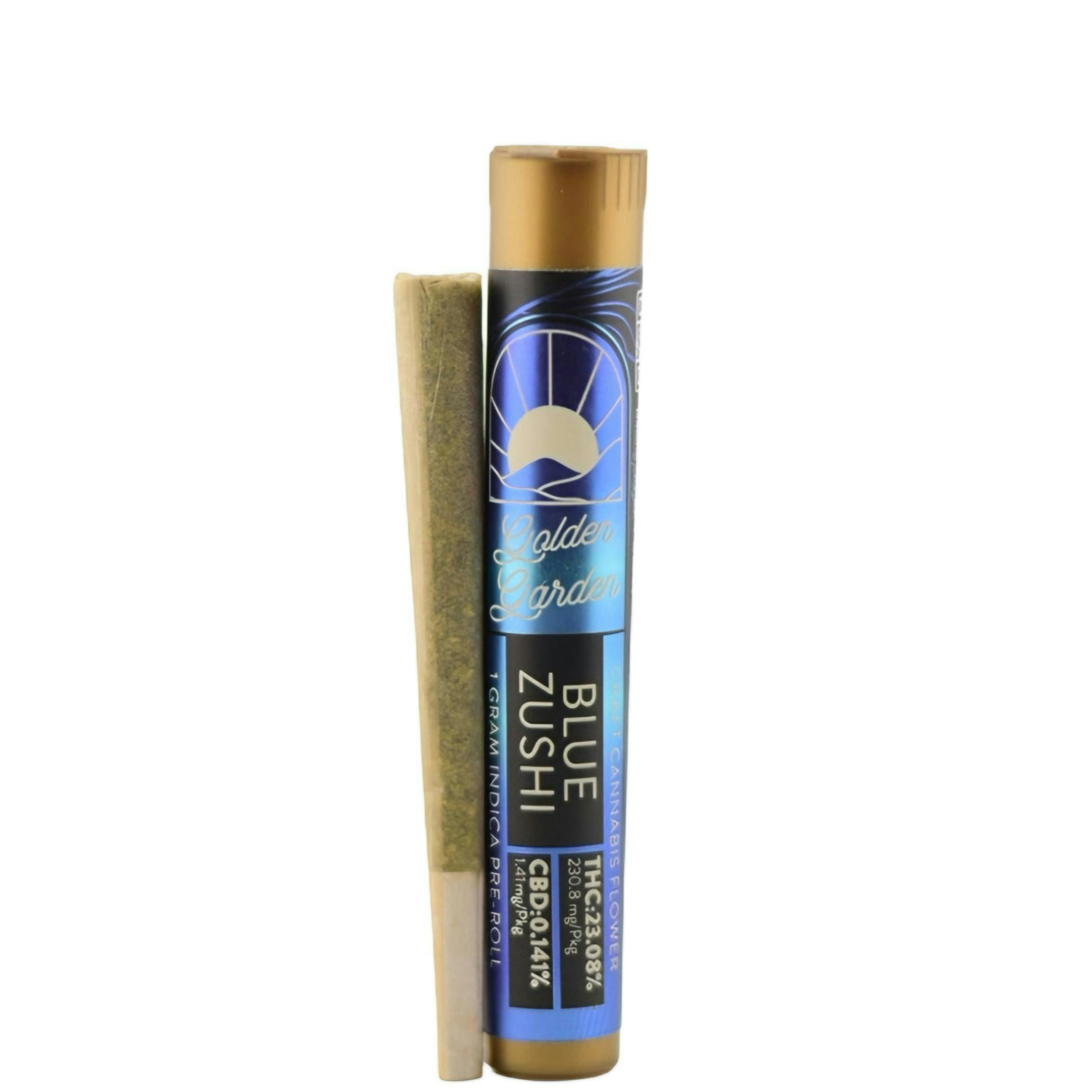 Golden Garden Blue Zushi Preroll