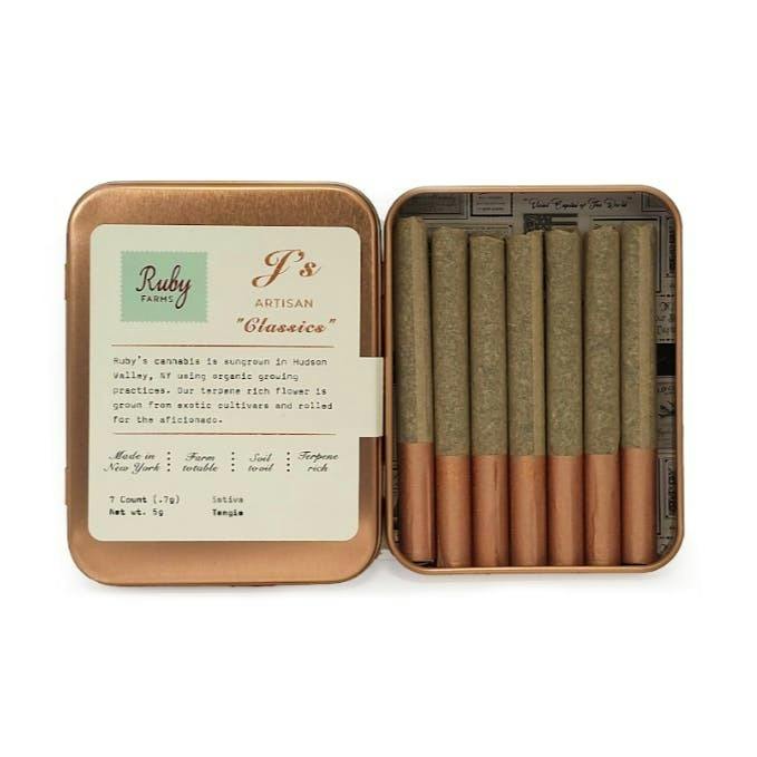 Classics | Pineapple Express | Joints | 0.7g each | 7pk by Ruby Farms