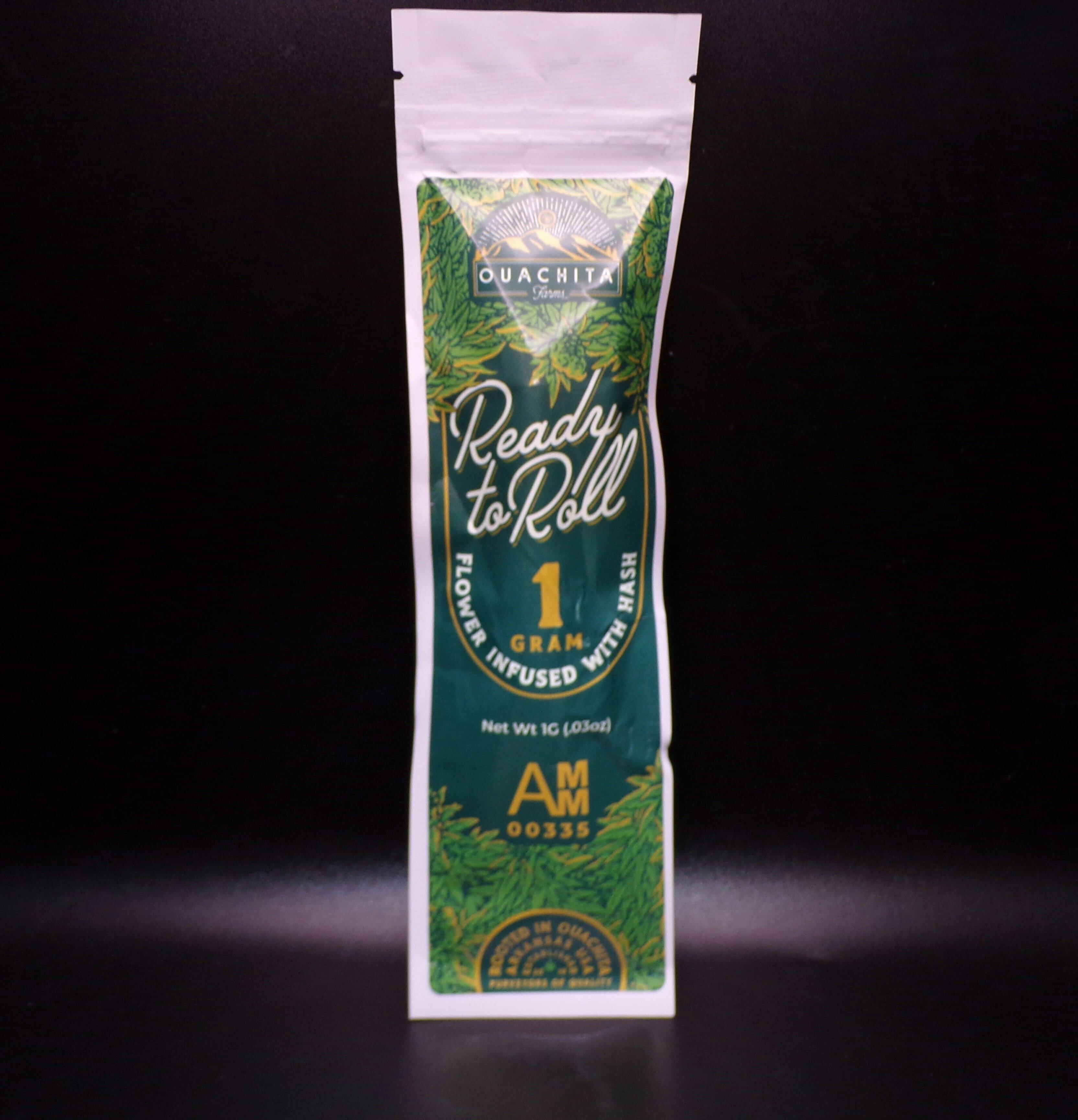 High Speed - LA Kush Cake x Durban Poison Ice Water Hash Infused Shake 1g