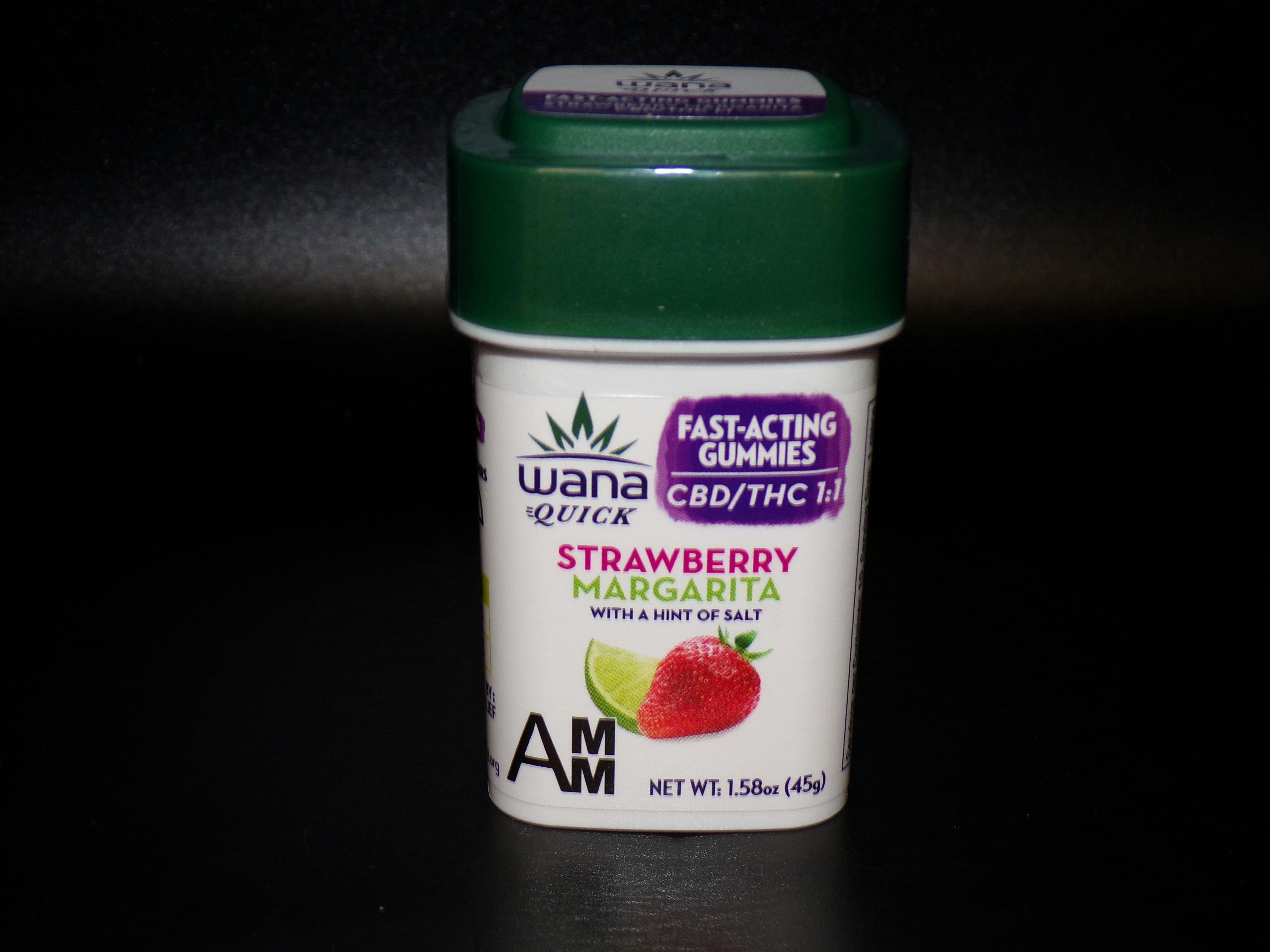 WANA - 100mg Strawberry Margarita 1:1 Gummies