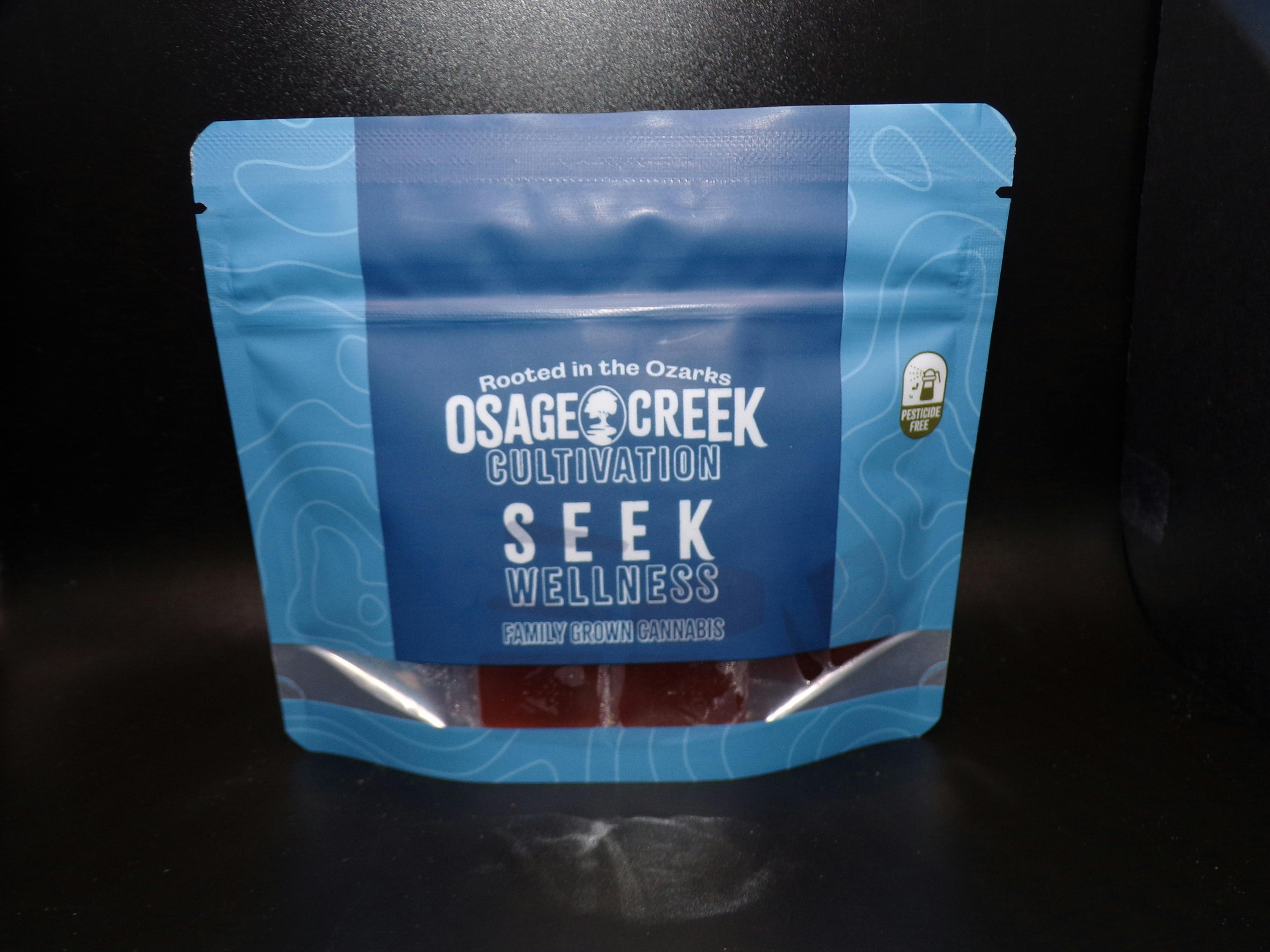 Osage Creek - 100mg Seek Wellness Elderberry 4:1 Gummies