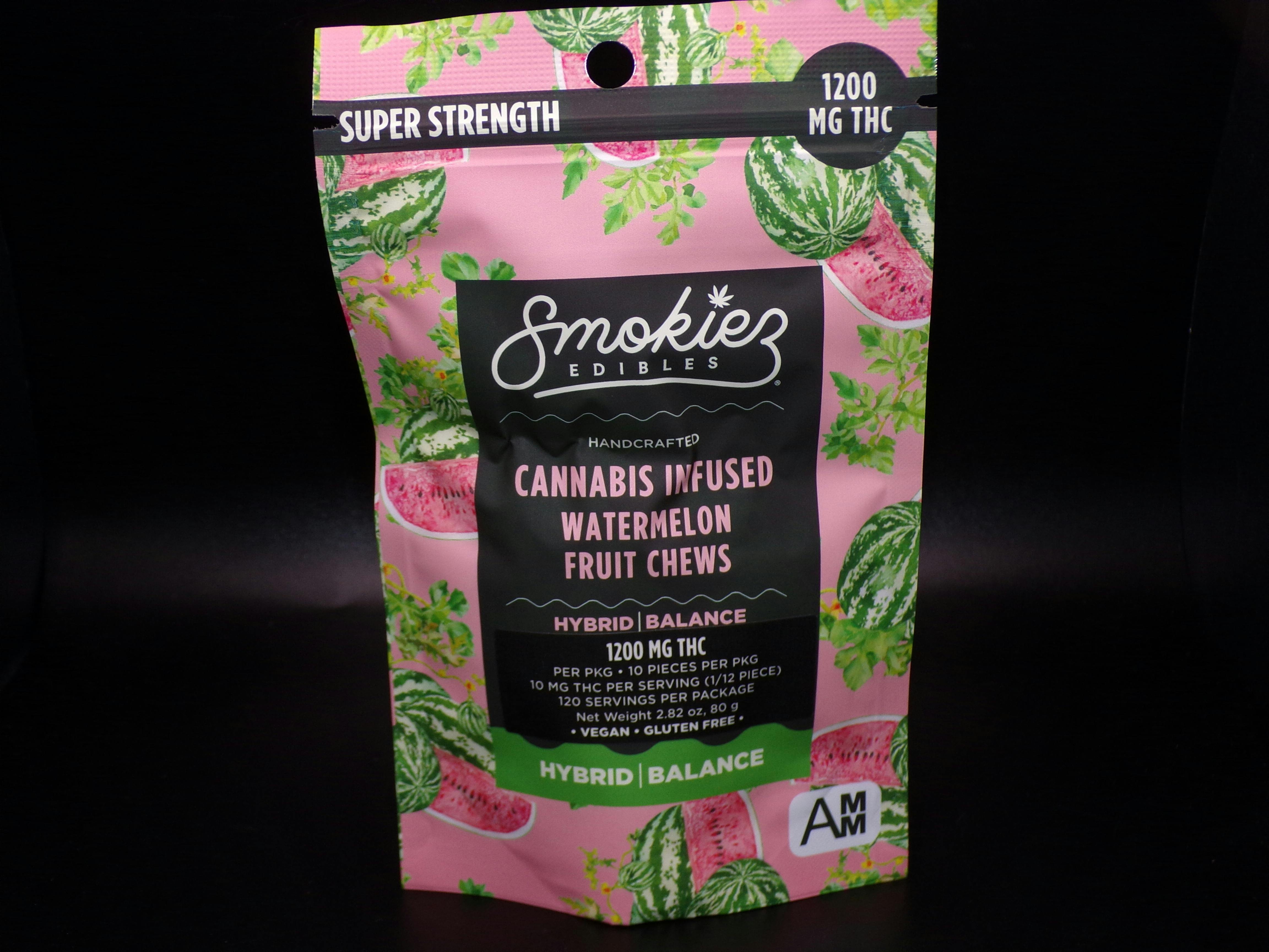 Watermelon Gummies | 1200mg | 10ct | 120mg/ea