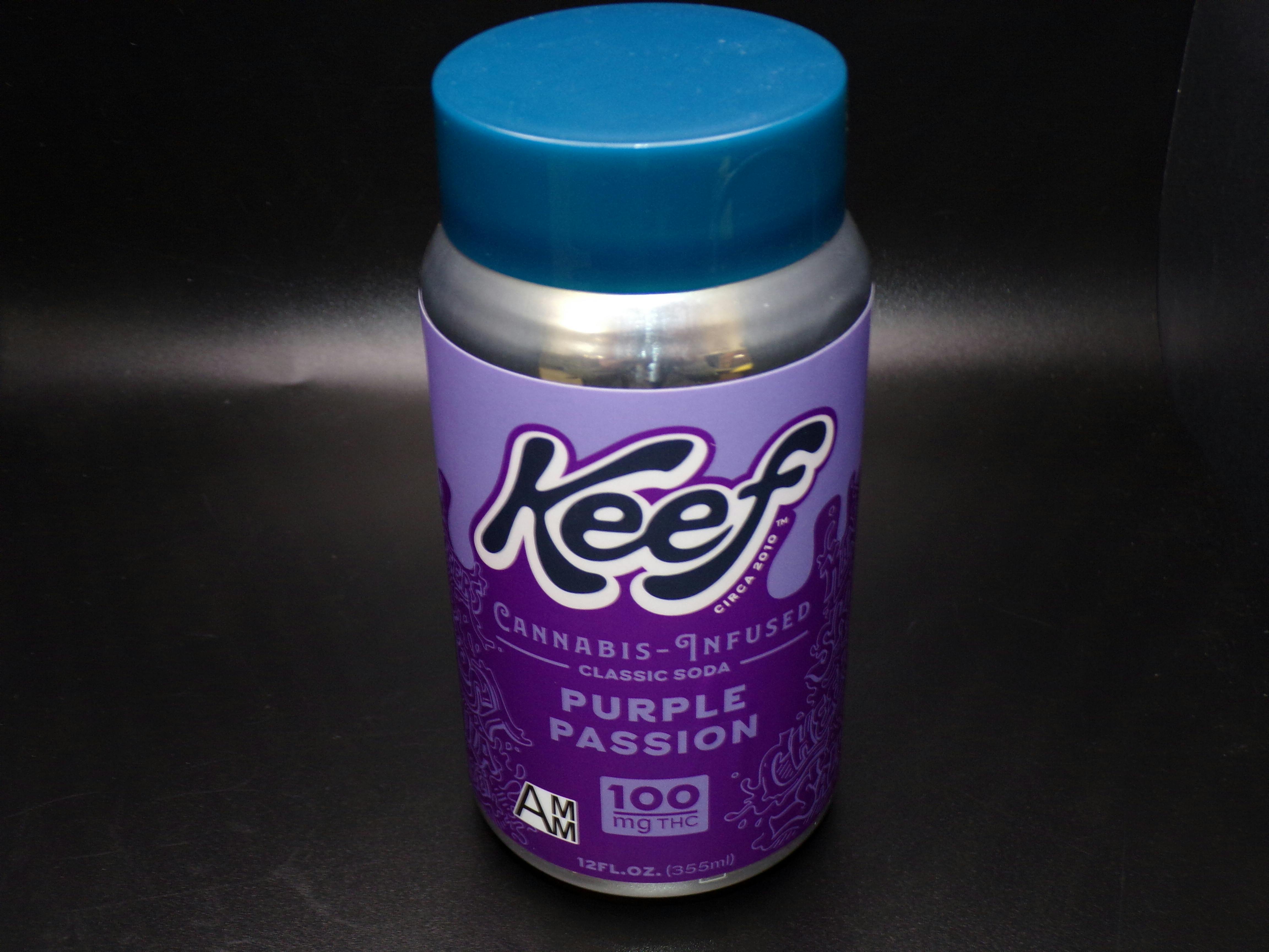 KEEF - 100mg Purple Passion Infused Soda