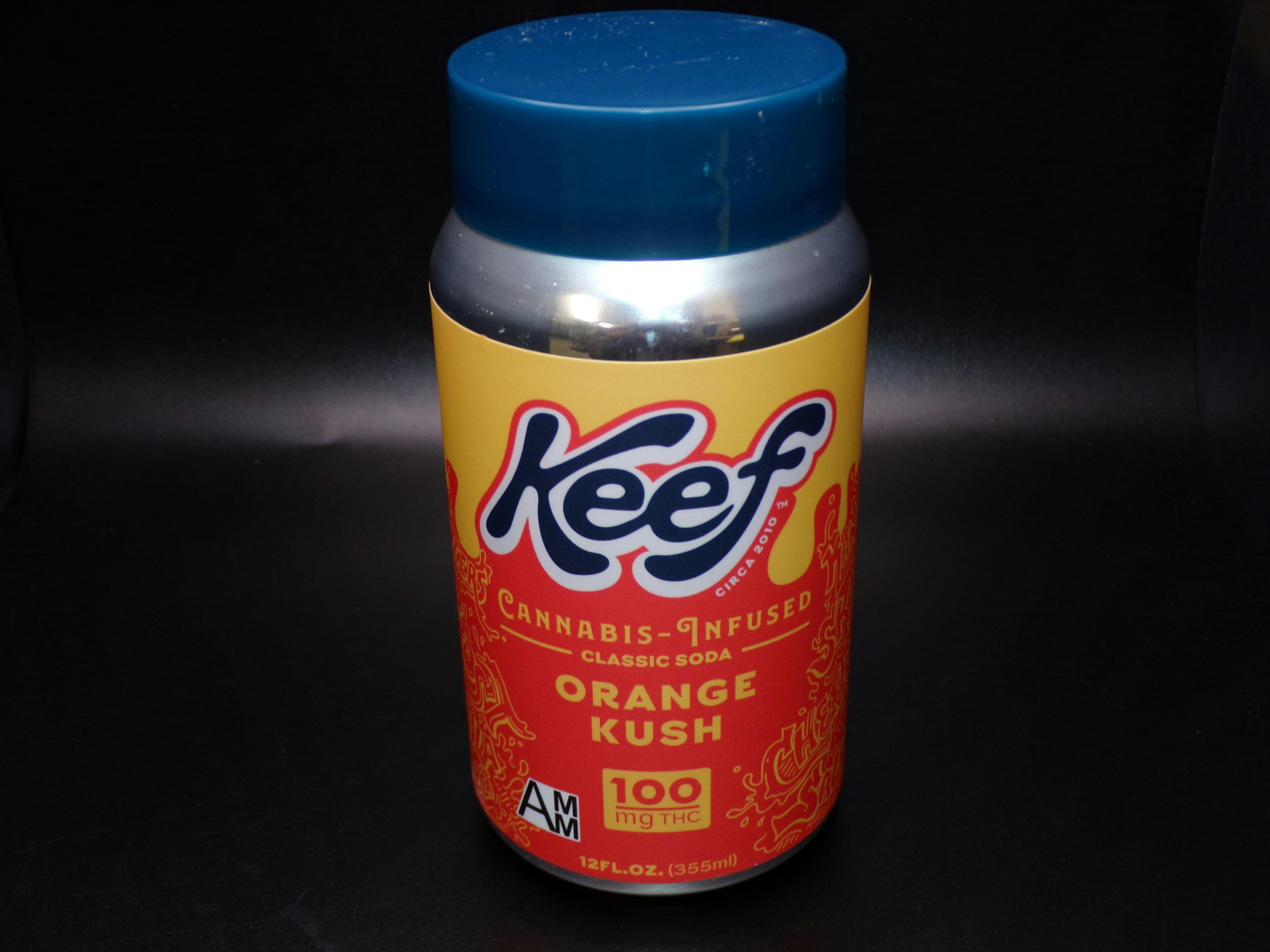 KEEF - 100mg Orange Kush Infused Soda
