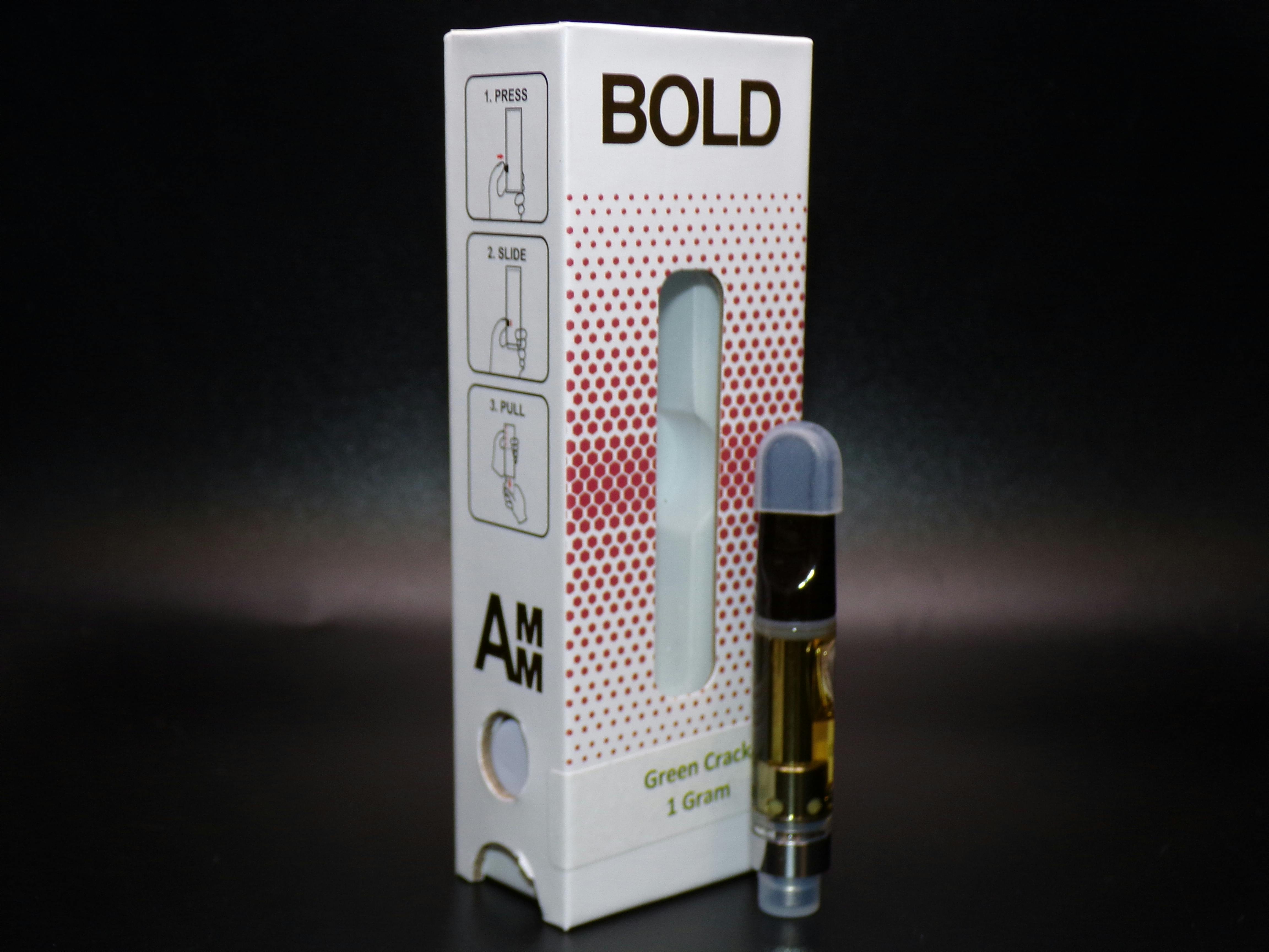 BOLD - 24k Green Crack Distillate Vape 1g