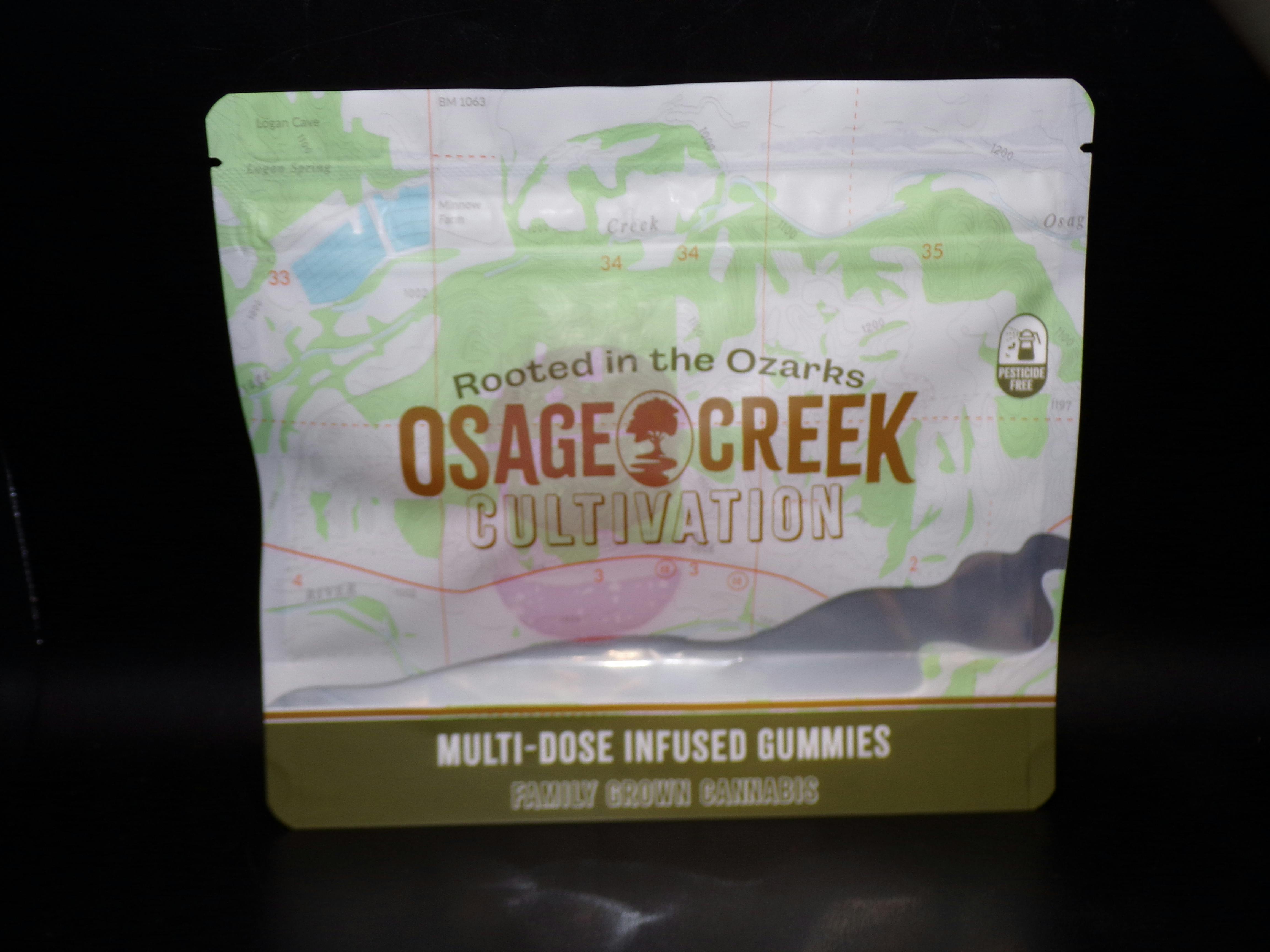 Osage Creek Cultivation | Fruit Burst Sugar Free Gummy 100mg | Gummy