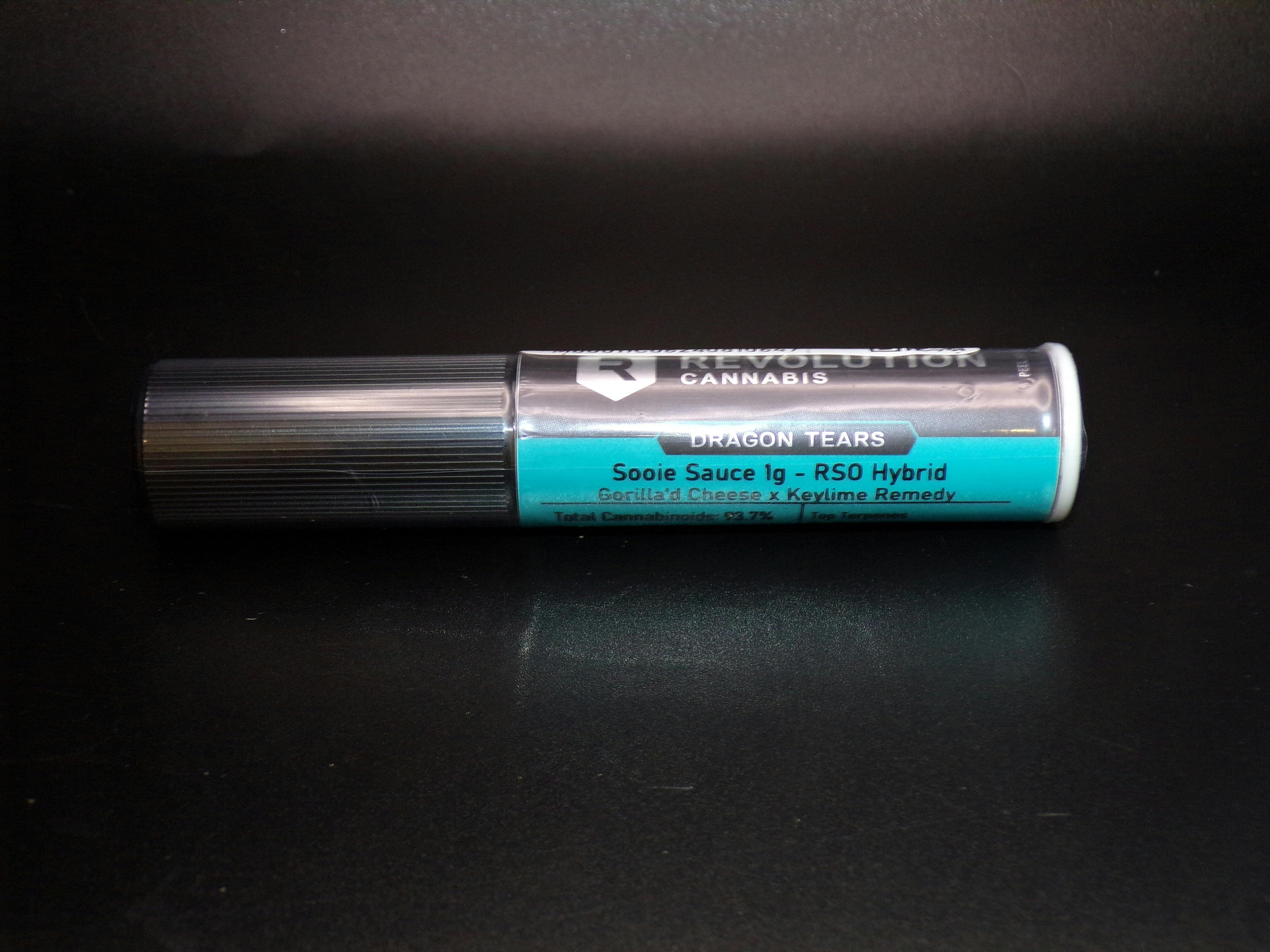 Revolution Cannabis - Sooie Sauce RSO 1g