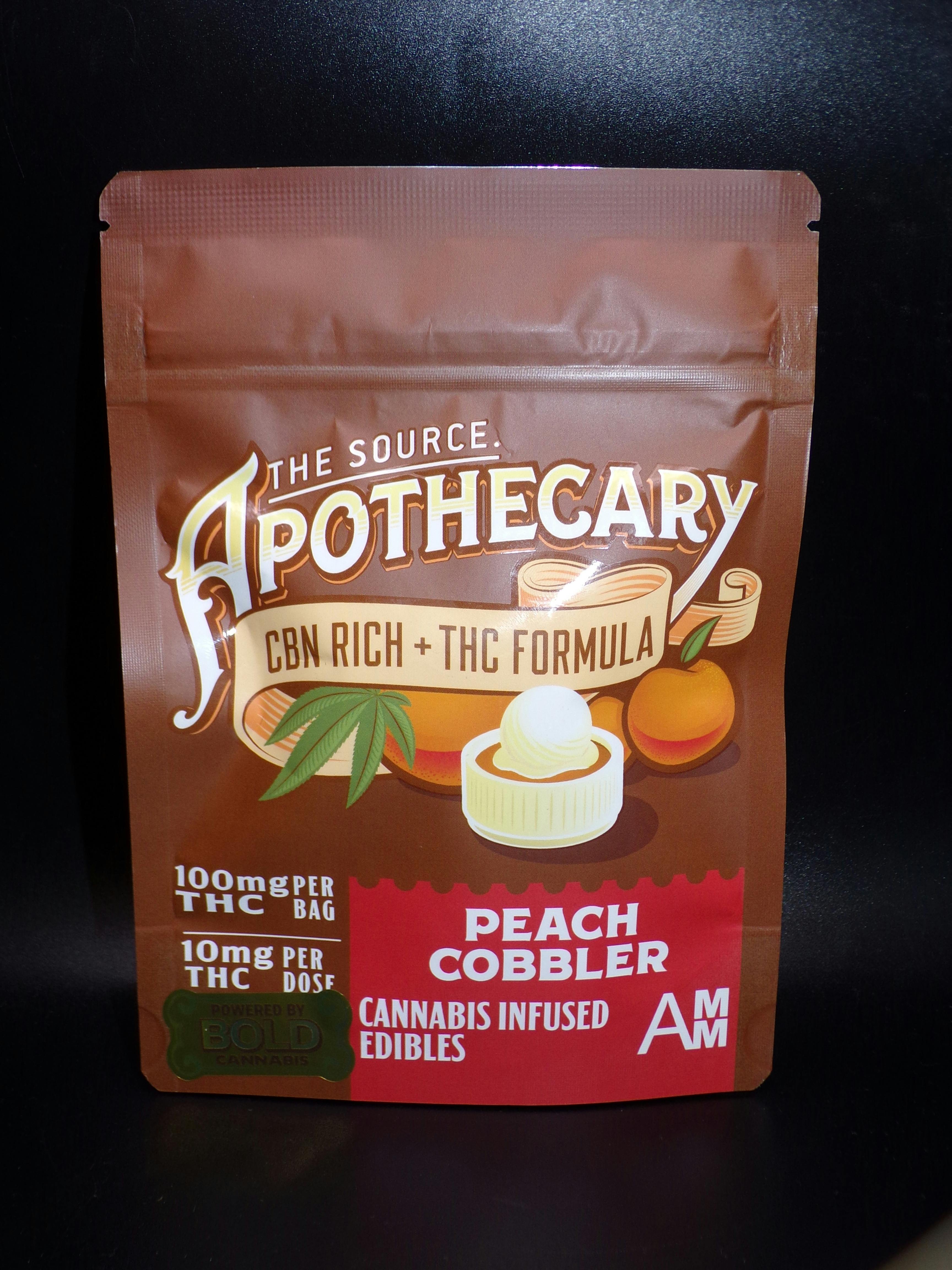 Peach Cobbler CBN Enriched Gummies