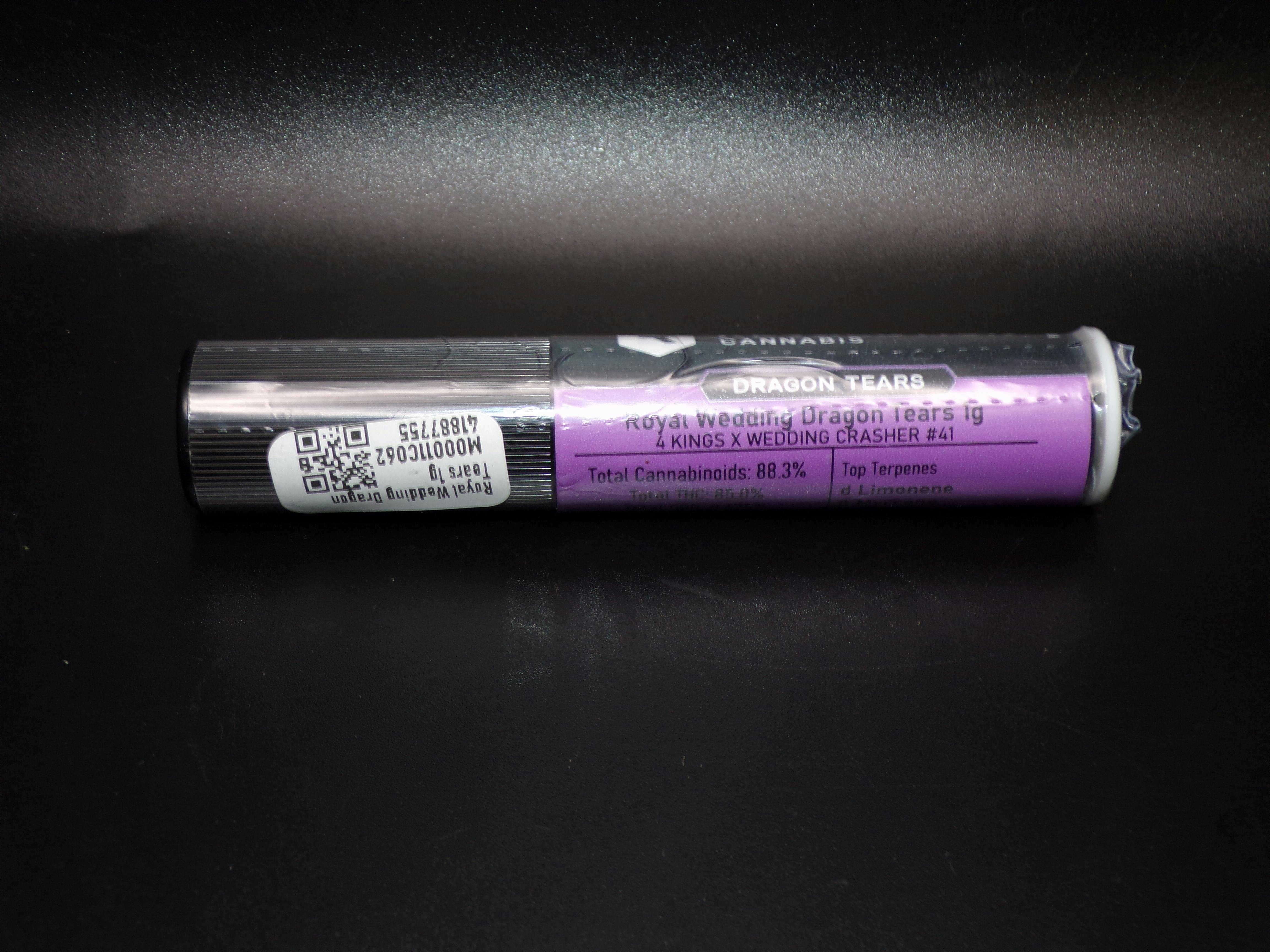 Revolution Cannabis - Royal Wedding Dragon Tears Syringe 1g