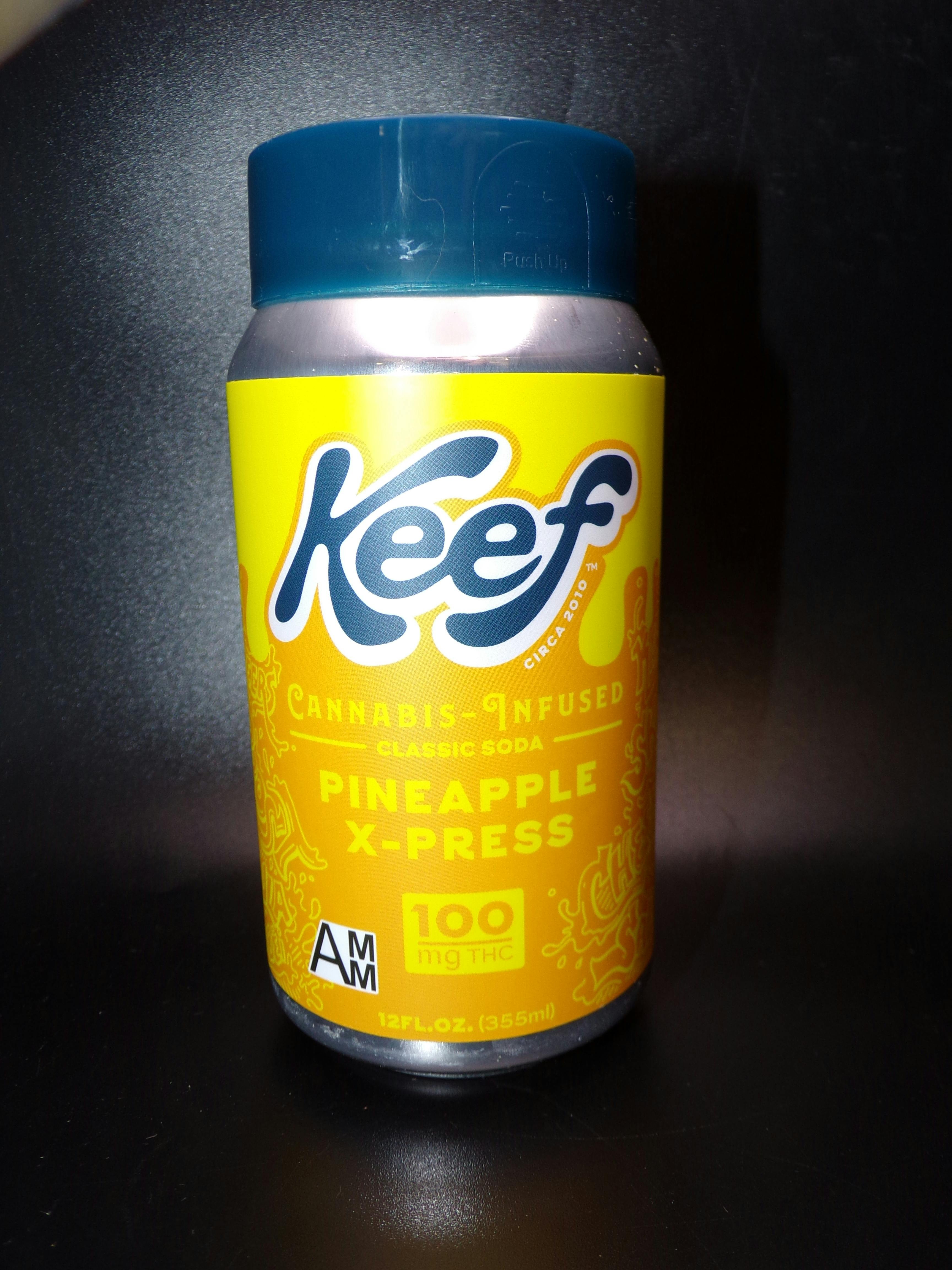 Keef Classic Soda Pineapple X-Press - 100mg MED