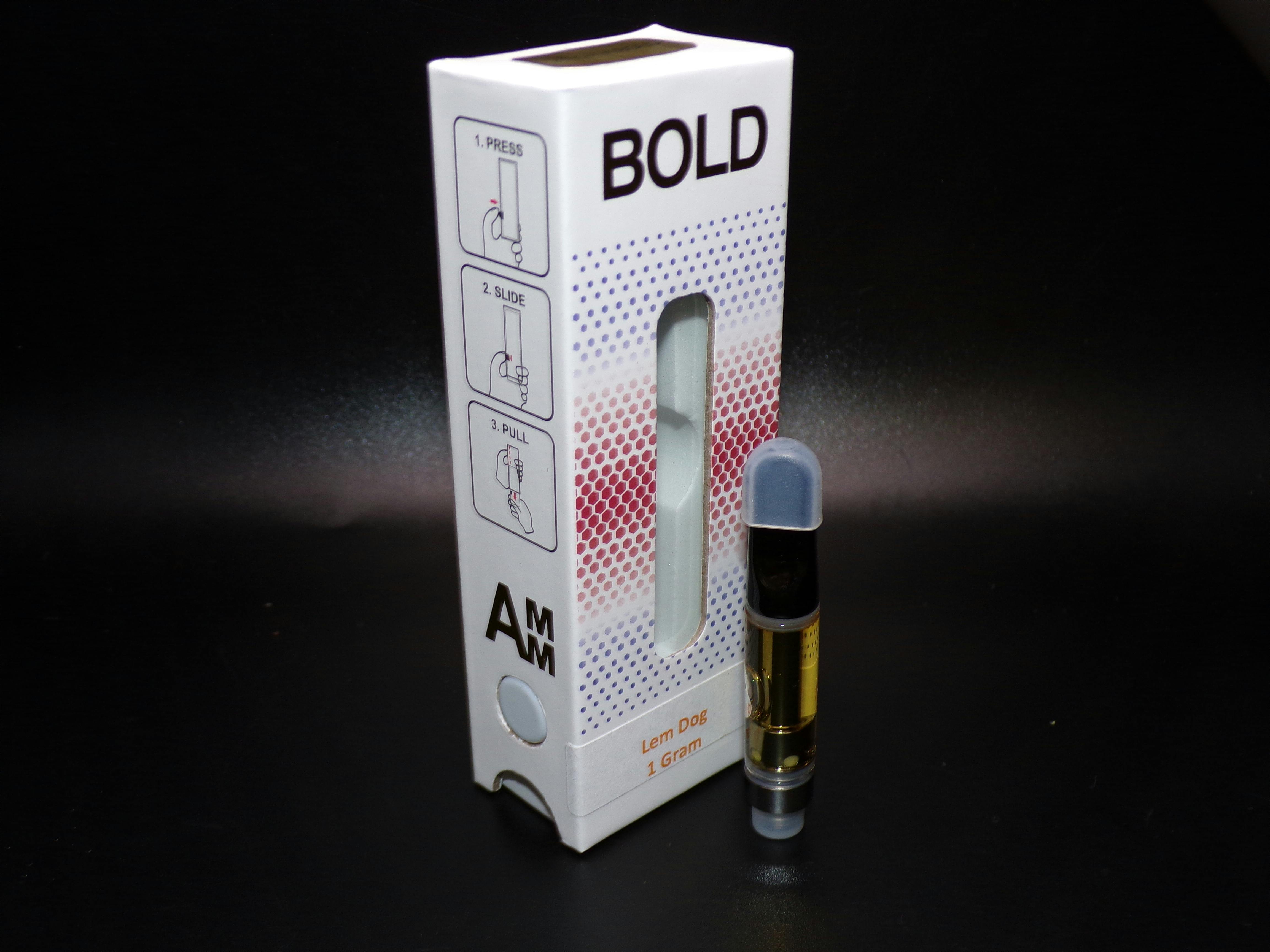 BOLD - 24k Lem Dog Distillate Vape 1g