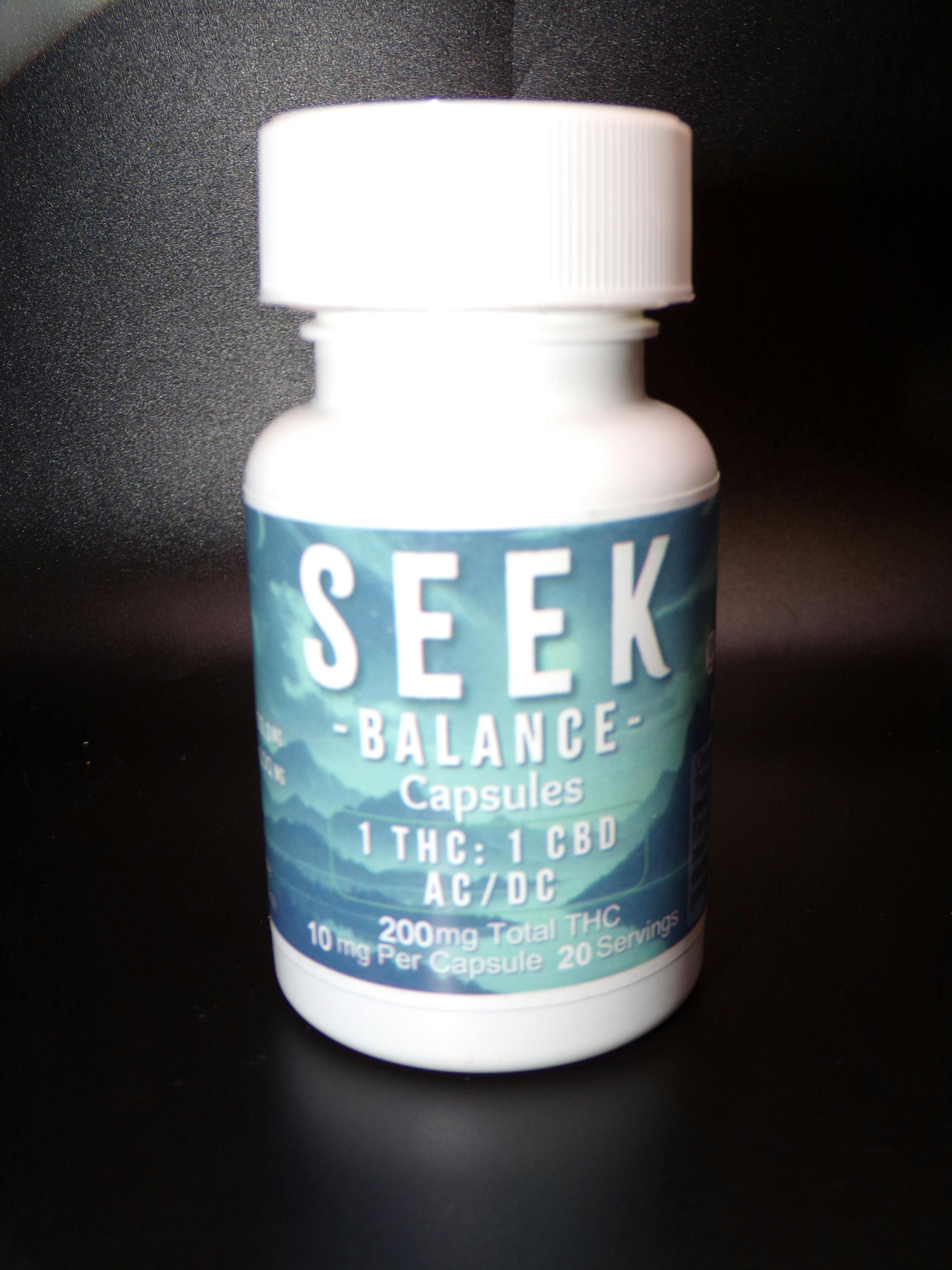 Osage Creek - Seek Balance 1:1:1 Capsules