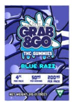 Blue Razz Gummies | 200mg | 4ct | 50mg/ea