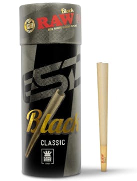 BLACK KING SIZE CONES