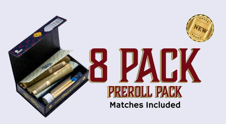 Big Chief | Moroccan Peaches | Joint | 0.7g each | 8pk