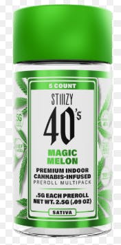 - MAGIC MELON - .5G 40's Infused Preroll 5 Pack