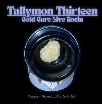 Heritage: Tallymon Thirteen Cold Cure