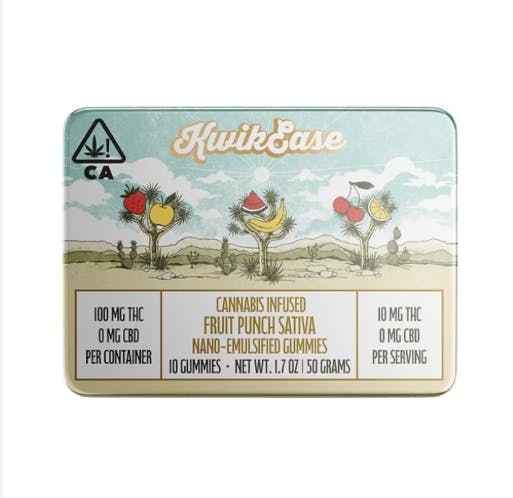 Kwik Ease: Fruit Punch Emulsified /