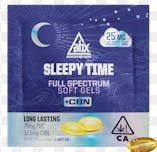 ABX SLEEPY TIME SOLVENTLESS + CBN SOFT GELS 25MG THC (1 CAPSULES)