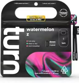 Watermelon Z | 100% Live Resin | AIO | Indica-Hybrid