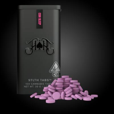 Lights Out | CBN Sleep | Stlth Tablets | 100mg THC | 10ct | 10mg/ea