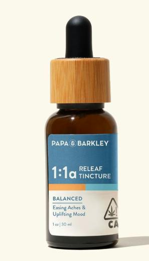 1:1 CBD/THCa: ReleaF Tincture 15ML - 484 mg