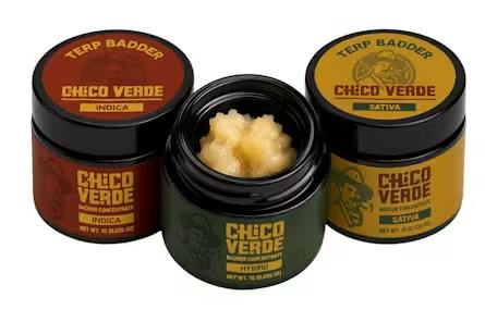 Chico Verde: Zelato - Terp Badder - 1g