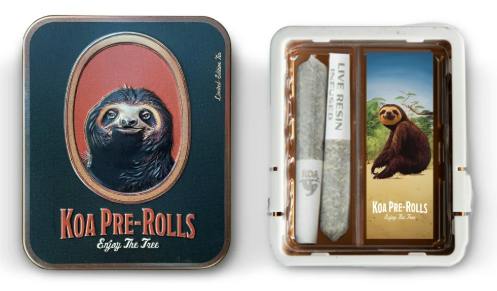 Koa - Sour Diesel x Durban Poison Infused Prerolls - 0.7 g - 2 Pack