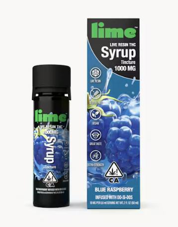 Blue Raspberry Syrup - 1000 mg