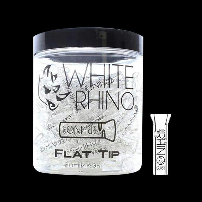White Rhino | Glass Tip 12Mm Flat | Accessories