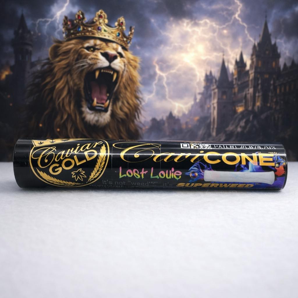 Cavi Cone | Lost Louie | Infused Pre-Roll | 1.5g