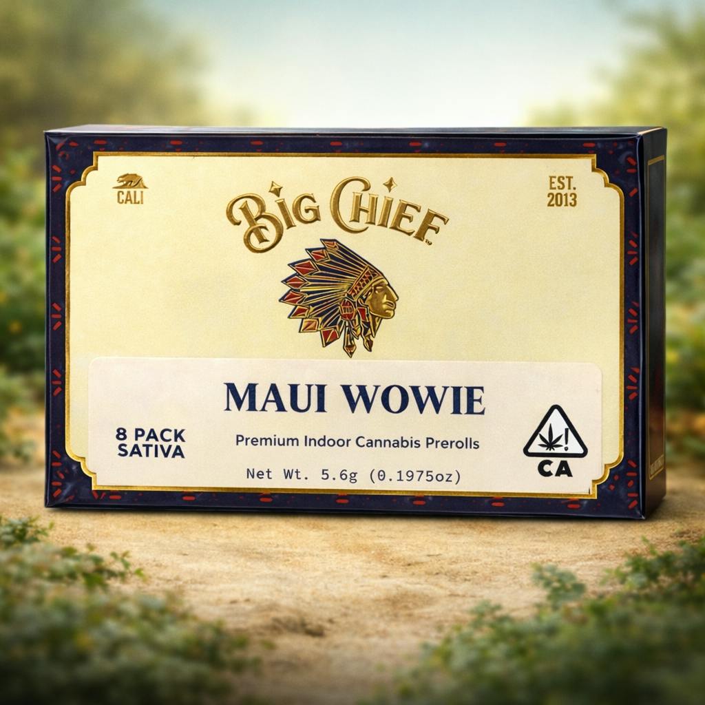 Big Chief | Maui Wowie | Joint | 0.7g each | 8pk