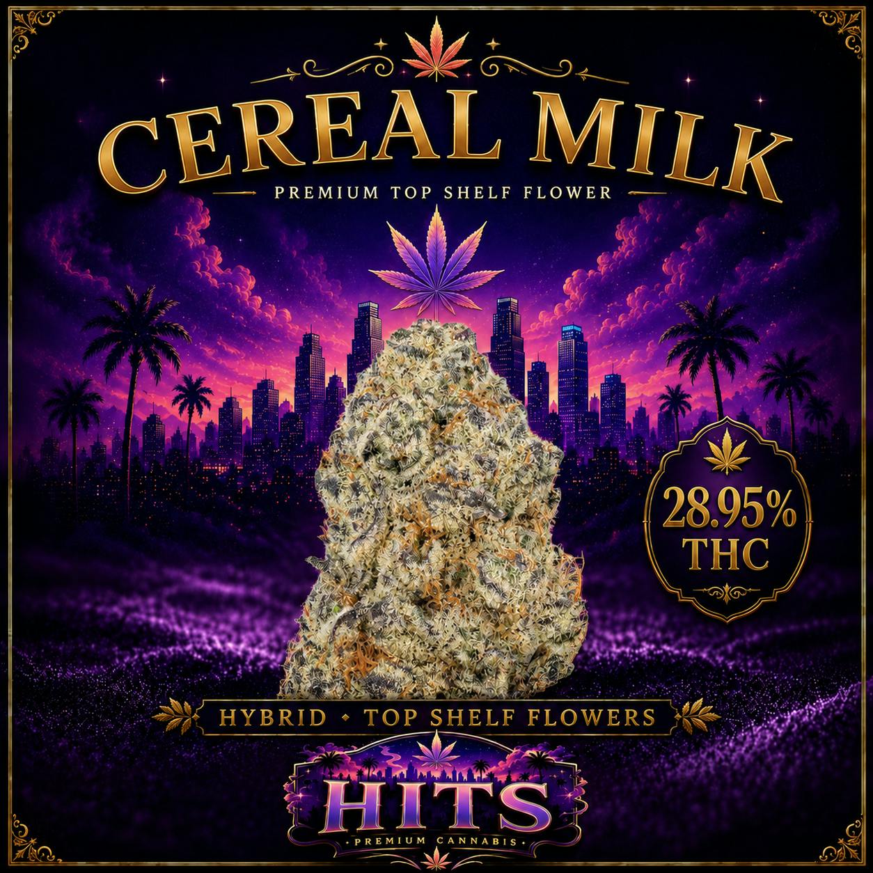 HITS | CEREAL MILK | HYBRID 28.95% | TOP-SHELF |