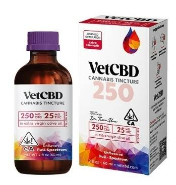 VetCBD, Extra Strength 10:1 Tincture, 250mg, 2oz