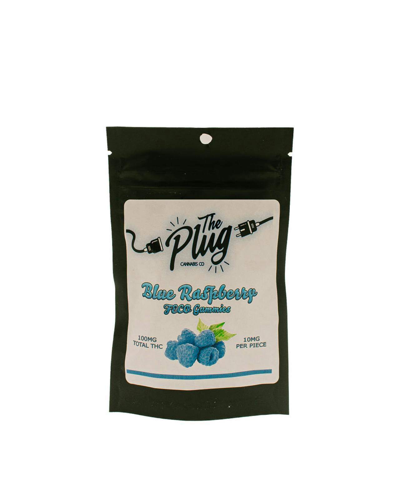 The Plug - 100mg Feco Gummies - Blue Raspberry