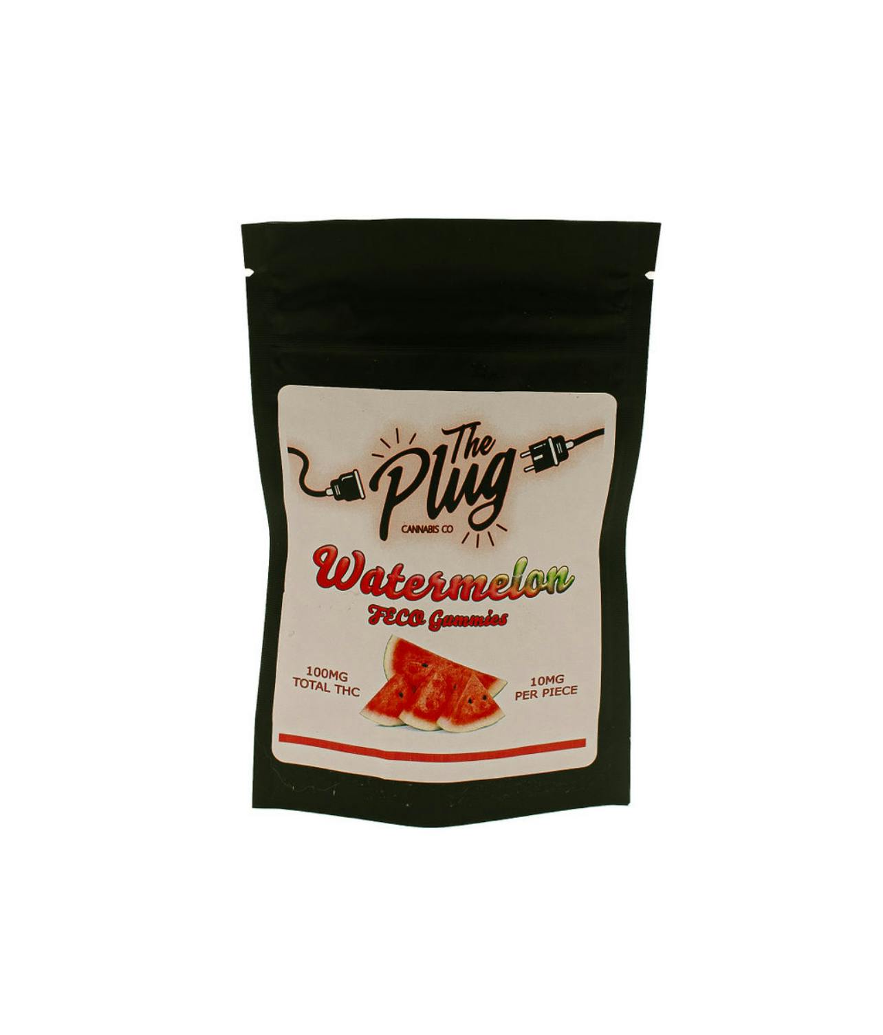 The Plug - 100mg Feco Gummies - Watermelon