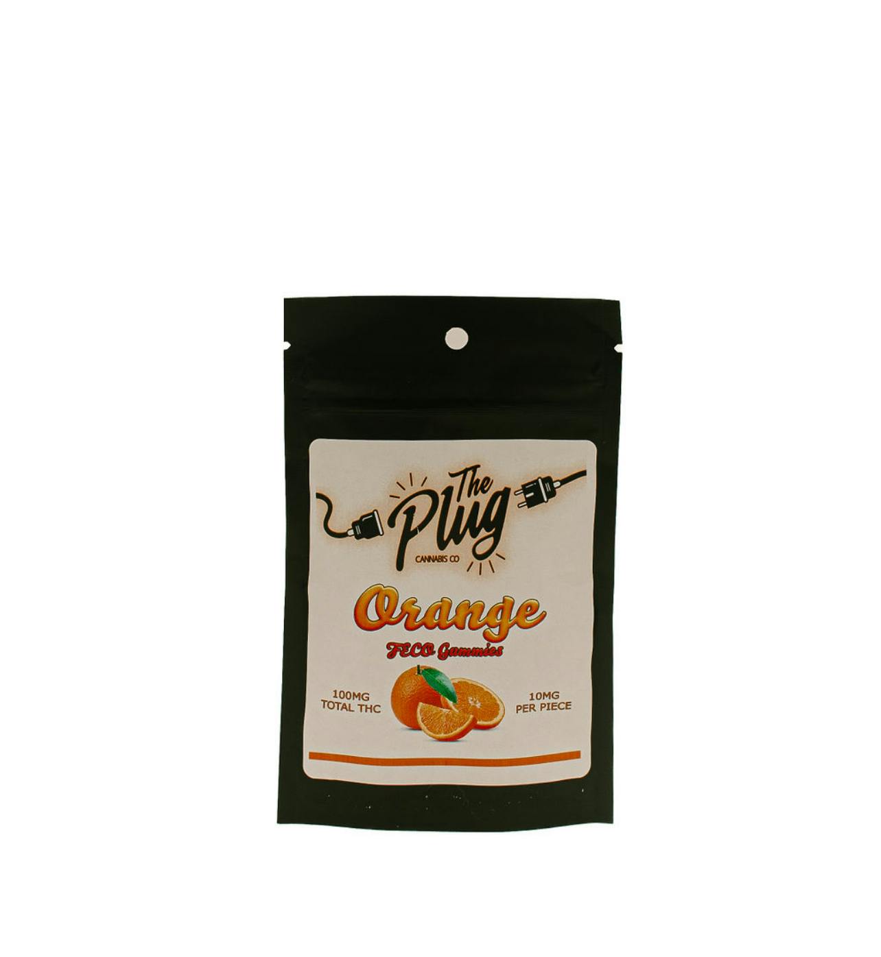 The Plug - 1000mg Feco Gummies - Orange
