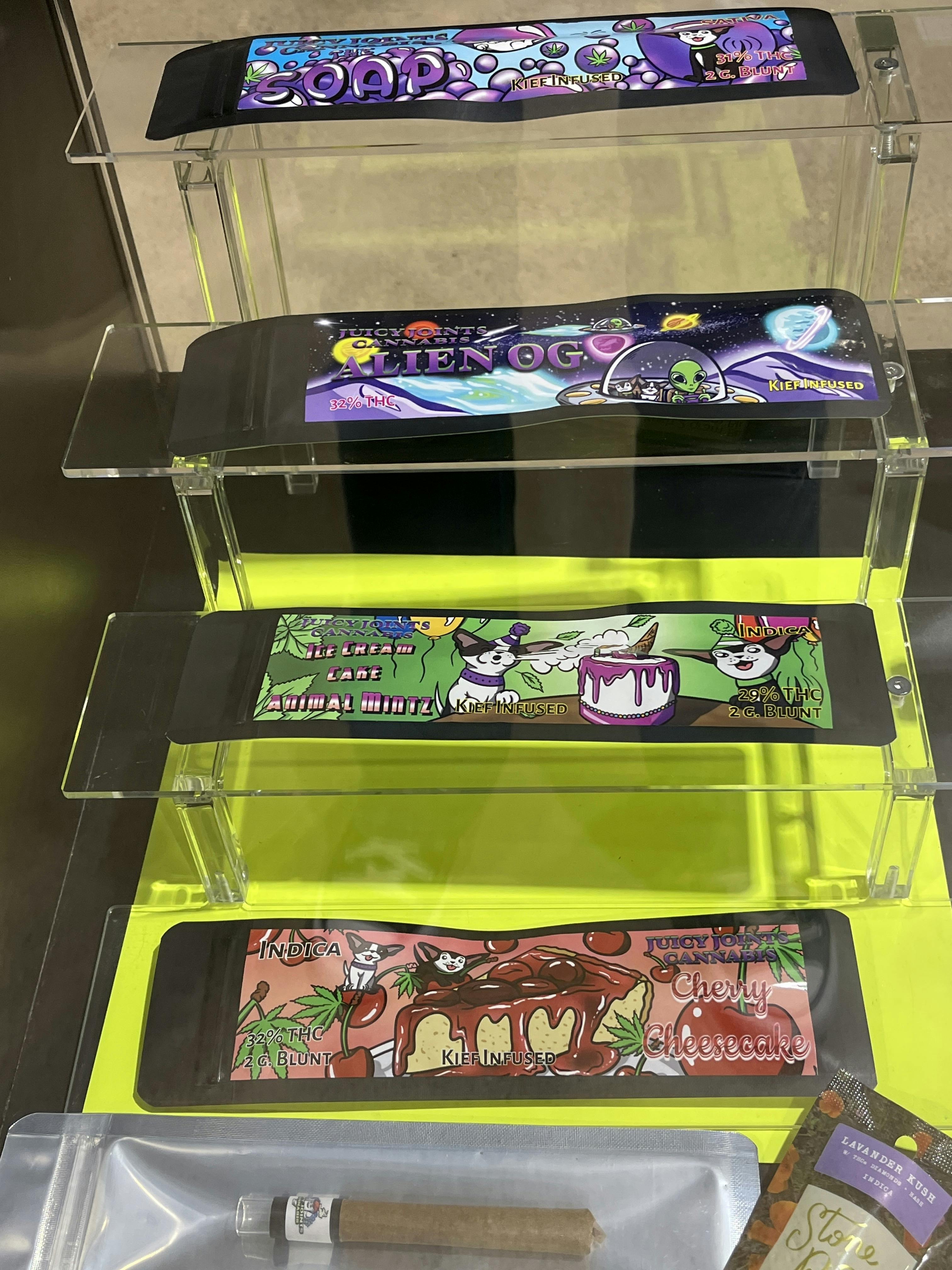 The Soap/ Alien OG Kush/ Cherry Cheesecake/ Animal Mints