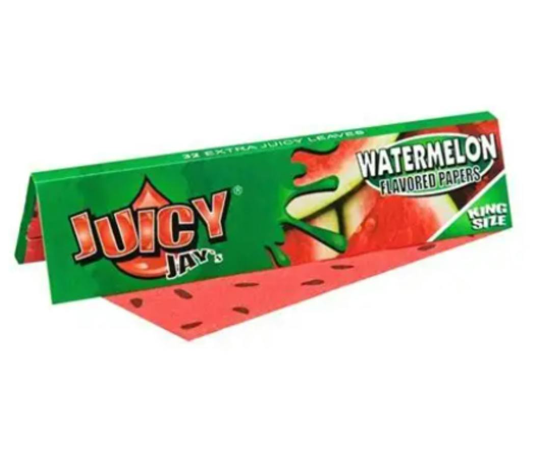 Juicy Jay's Rolling Paper 1 1/4SZ 32/PK 24/BX Watermelon | Accessories at Amigos Cannabis Dispensary - Las Cruces