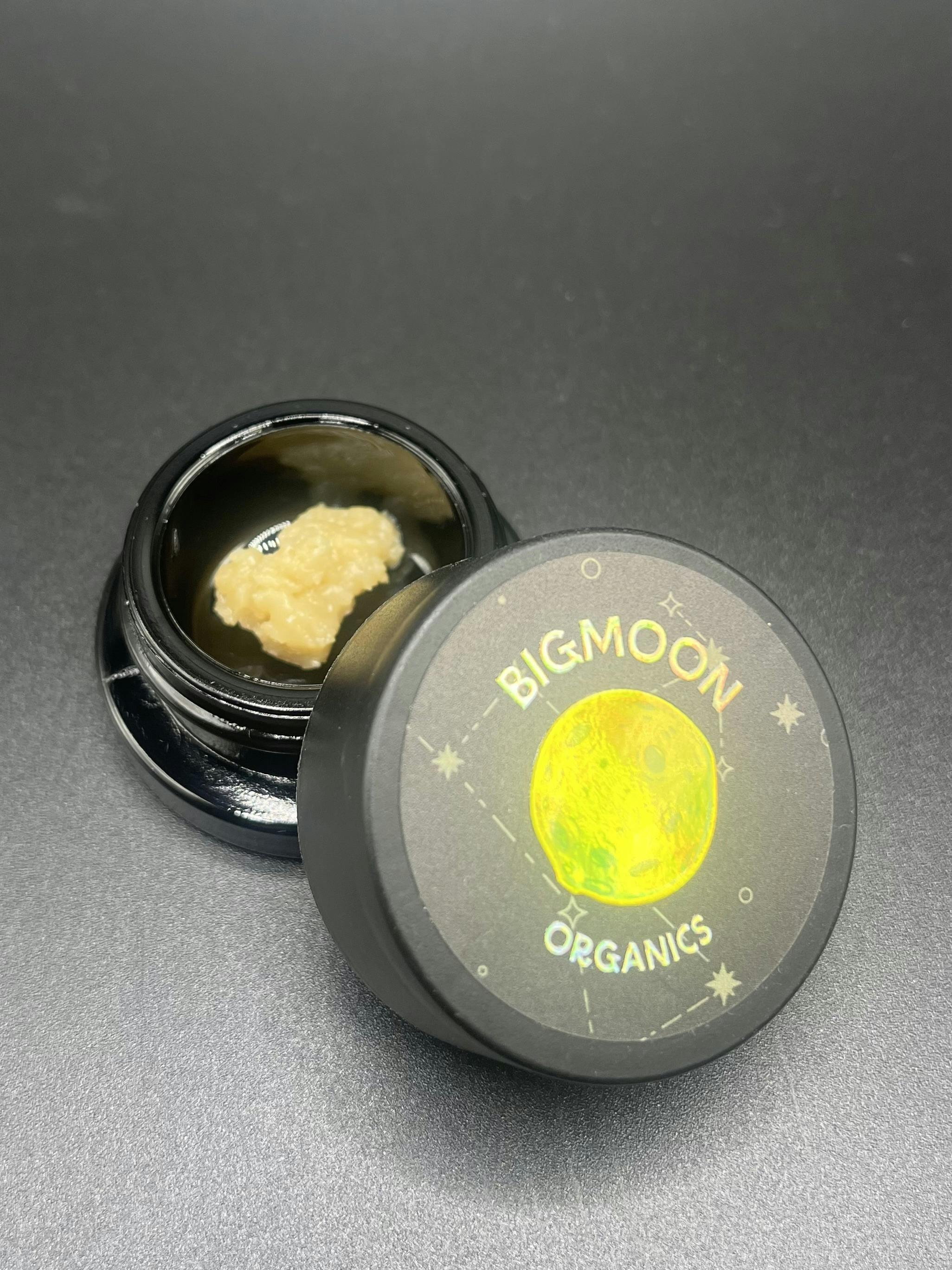 Big Moon Organics | 1G Live Rosin | Glitter Bomb cannabis product