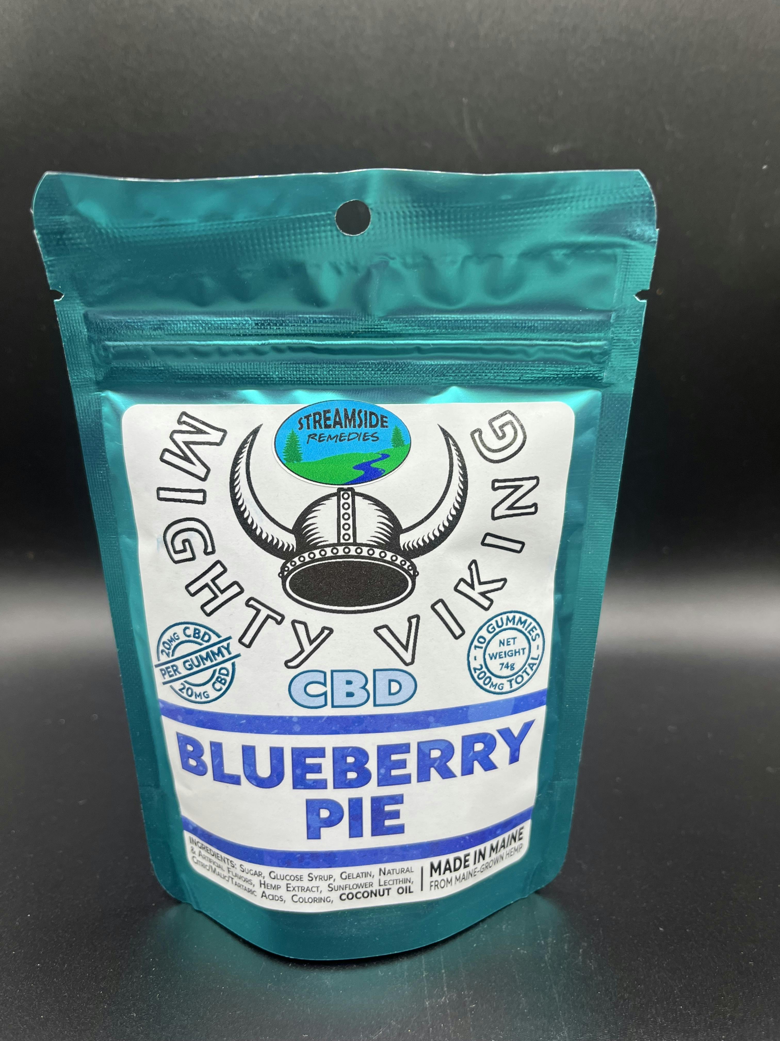 Mighty Viking | 20mg CBD Gummies | Blueberry Pie