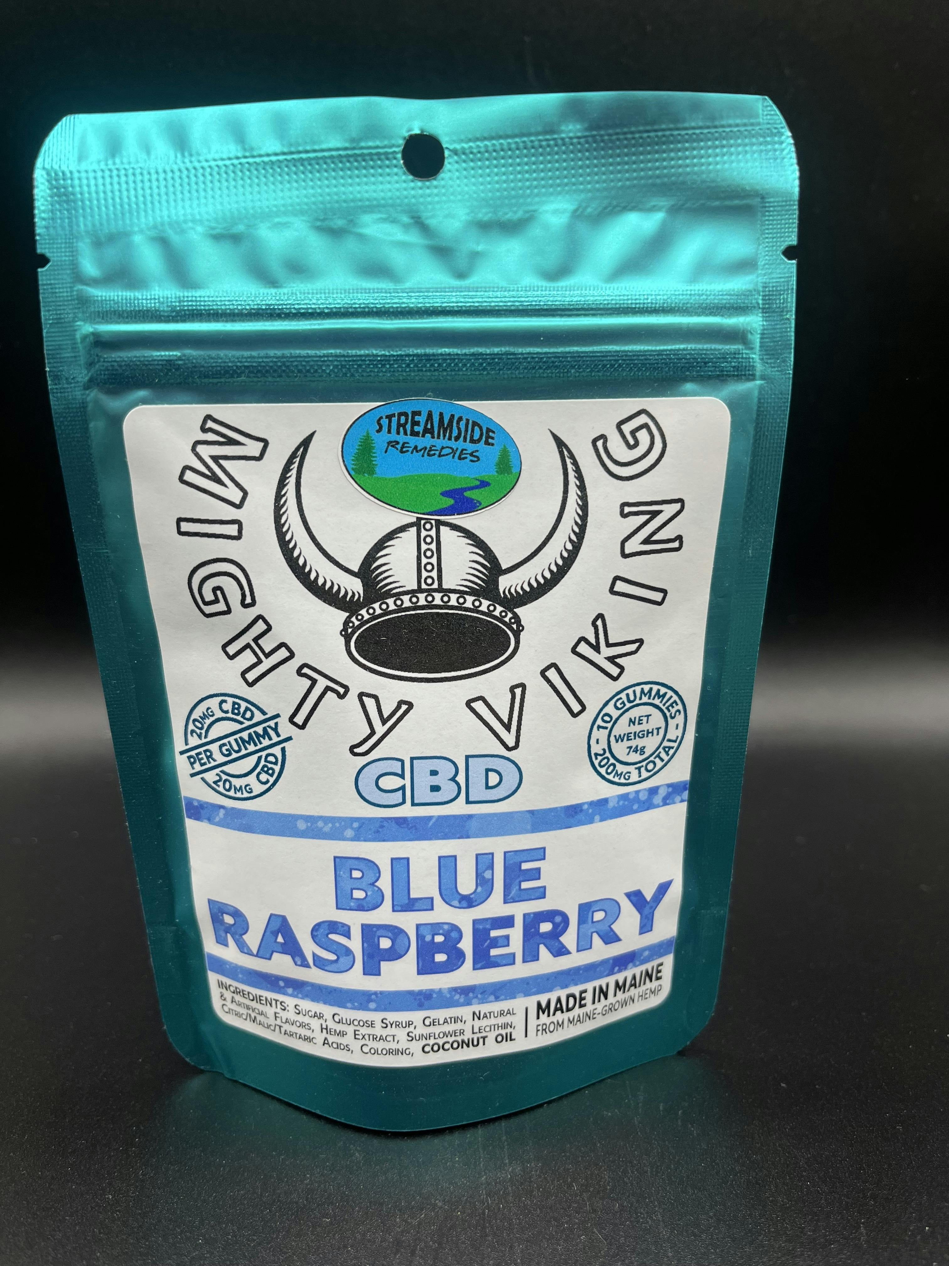 Mighty Viking | 20mg CBD Gummies | Blue Raspberry