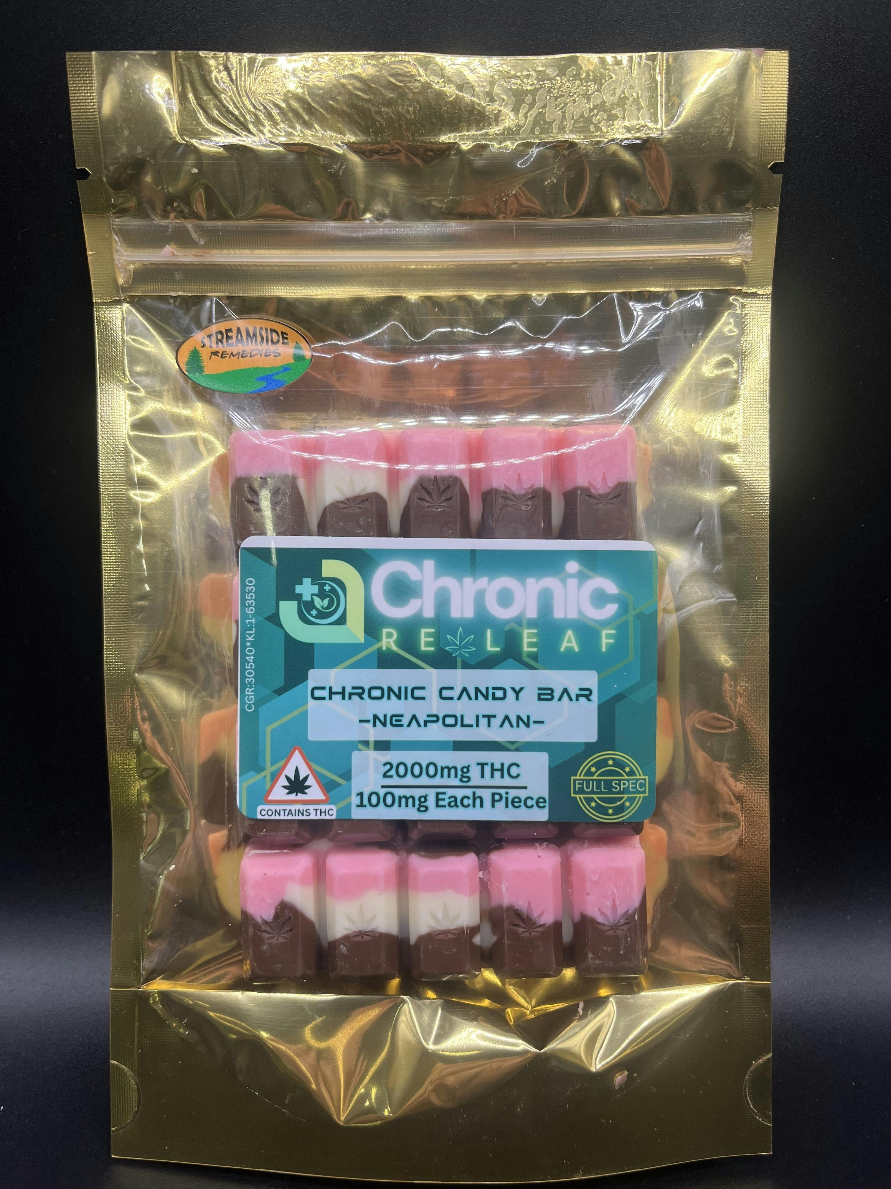 Chronic Releaf | 2000mg Chocolate | Neapolitan cannabis product