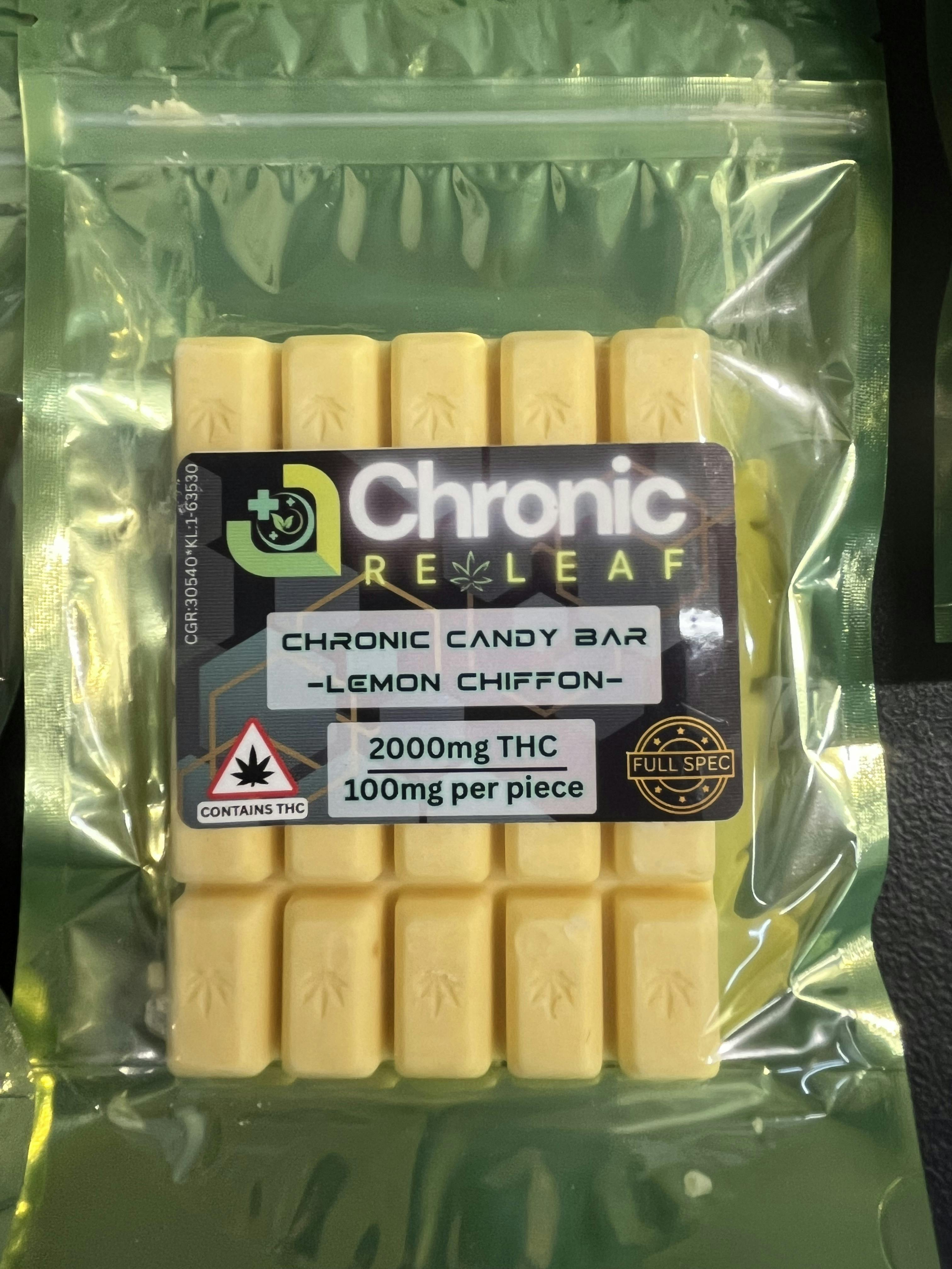 Chronic Releaf | 2000mg Chocolate | Lemon Chiffon cannabis product