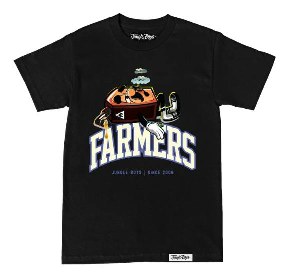 Jungle Boys Clothing | Gas Man Farmer Tee (Black)