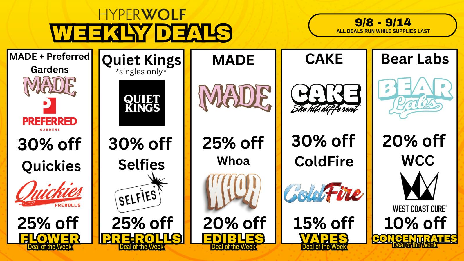 🔥Up to 30% off – Closing out Summer with a bang! at Hyperwolf ...
