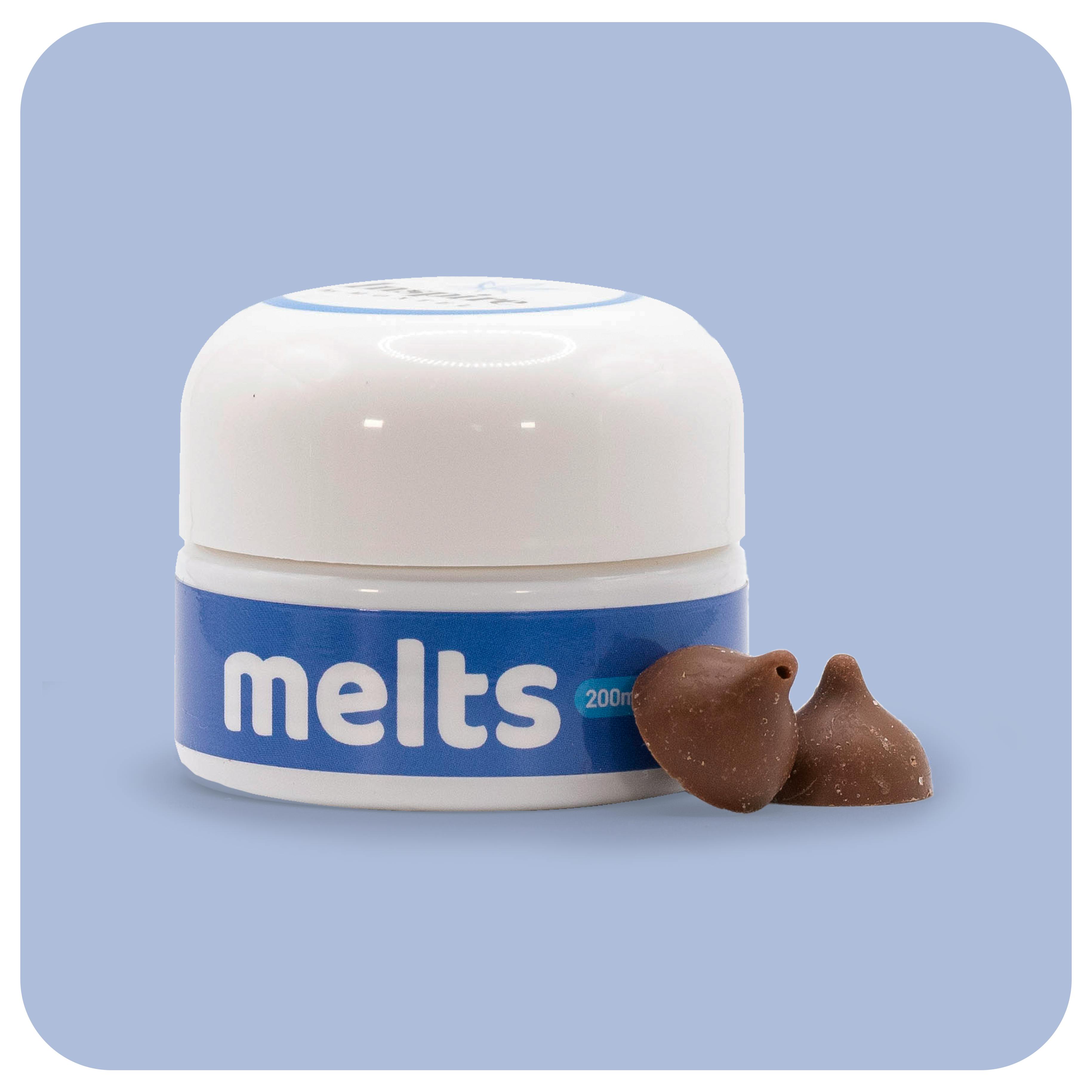 Melts - Inspired by Montel Milk Cocoa 1:1 (200mg THC/200mg CBD)